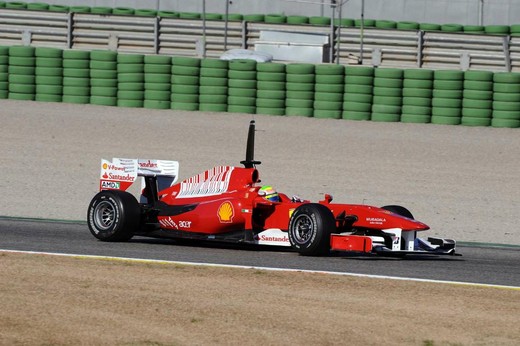 Ferrari F1 - Test Valencia - Fotogallery - 1
