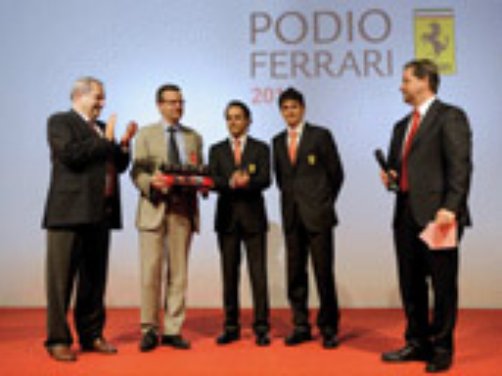 Michelin riceve il premio Ferrari Technology Award 2010