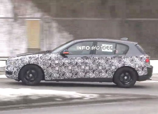 Nuova BMW Serie 1 immortalata dal nostro fotografo per l'ennesima volta nei pressi del centro ricerche BMW - Fotogallery - 13