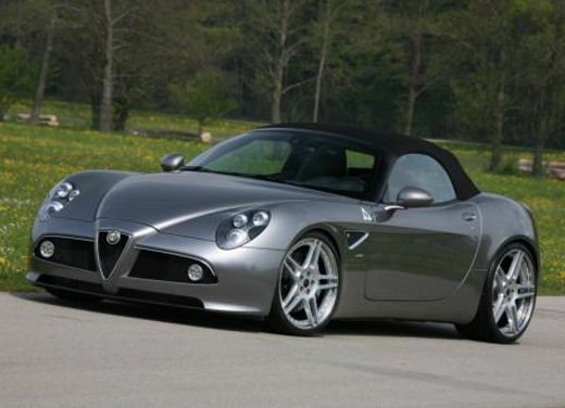 Alfa Romeo 8C Spider by Novitec Rosso, una sportiva da 600 CV - Fotogallery - 2