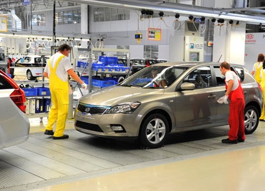 Produzione Kia in Europa, nuovo record